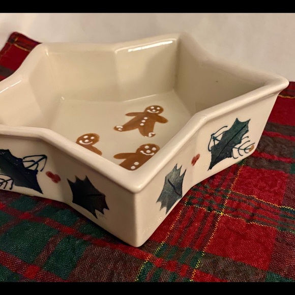 Hartstone Pottery Star Gingerbread Dish - Picture 2 of 4